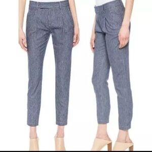 NWT Vince Soft Railroad Striped Trousers Size 10